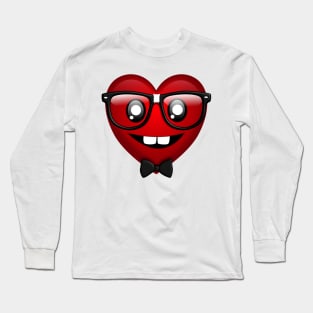 My Nerdy Heart Long Sleeve T-Shirt